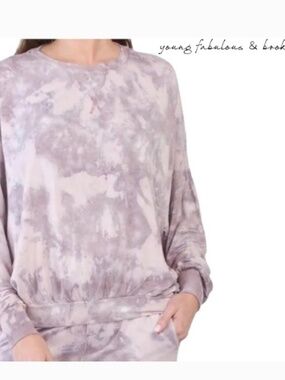 Young Fabulous & Broke Juliette Tie Dye Sweatshirt